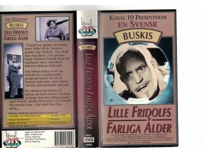 Lille Fridolfs , Farliga Ålder   VHS
